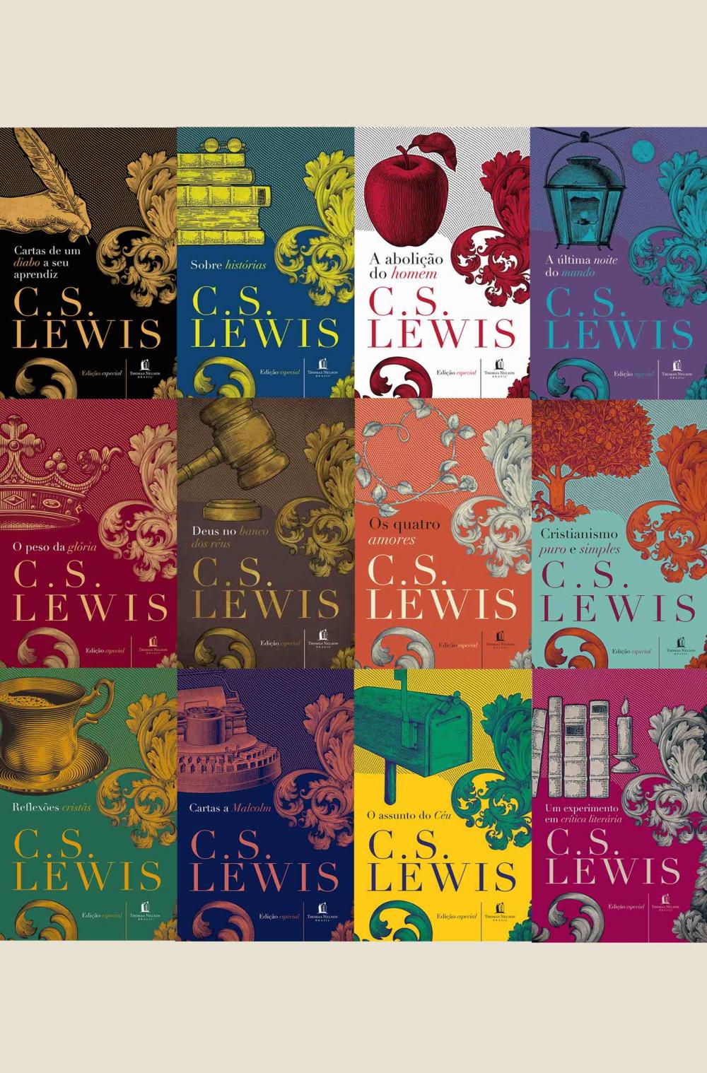 KIT 13 LIVROS C.S. LEWIS