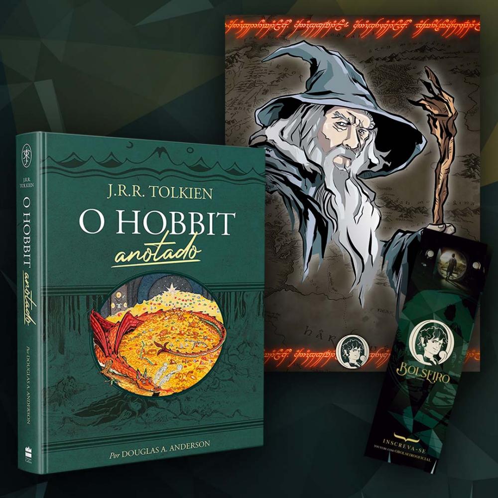 PRÉ-VENDA LIVRO - O HOBBIT ANOTADO + PÔSTER GANDALF - J.R.R. TOLKIEN